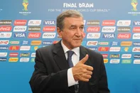 BAHIA , BRASIL , 06-12-2013 - Sorteio dos grupos da Copa do Mundo de 2014, que acontece na Costa do Sauípe, Bahia.(FOTO :RICARDO DUARTE/ AGENCIA RBS - ESPORTE)Carlos Alberto Parreira - Coordenador técnico da seleção brasileira <!-- NICAID(10034763) -->