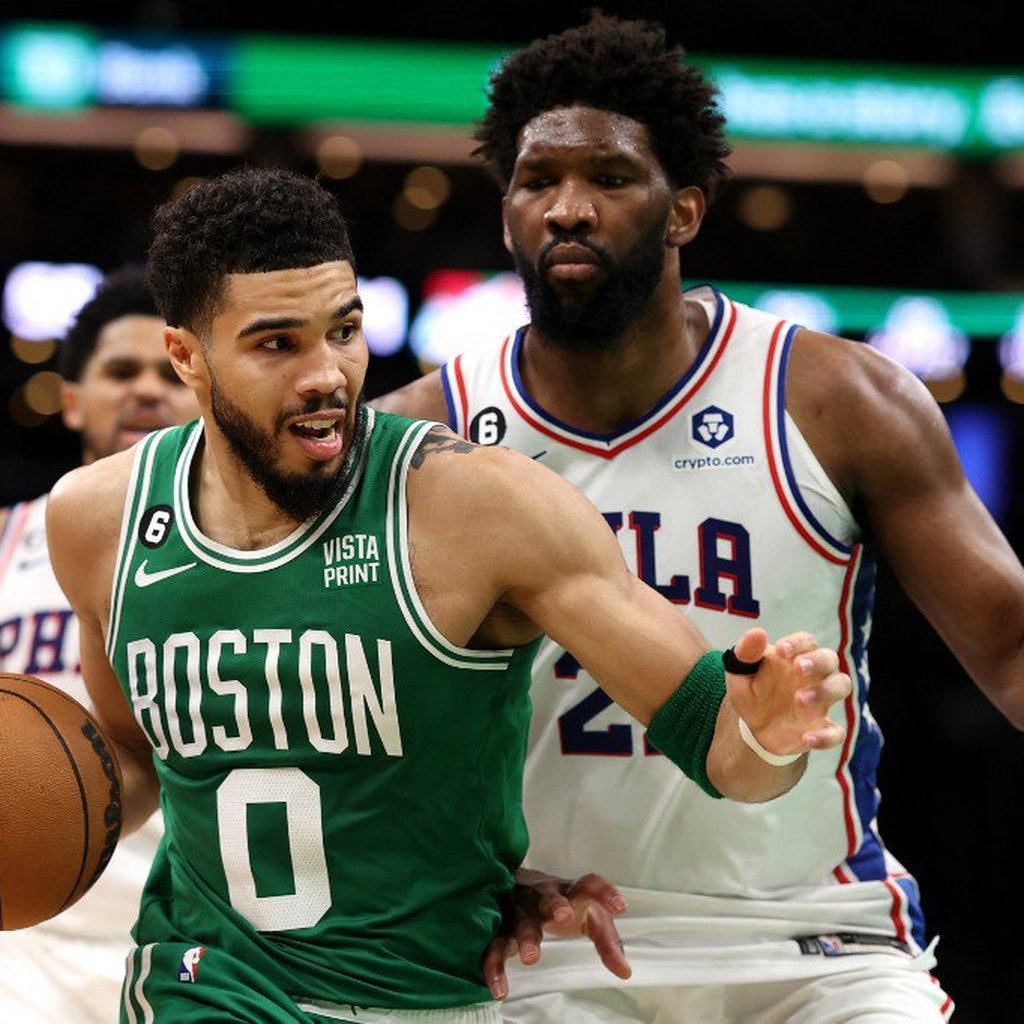 Boston Celtics arrasam 76ers na 'estreia' de Embiid como MVP da
