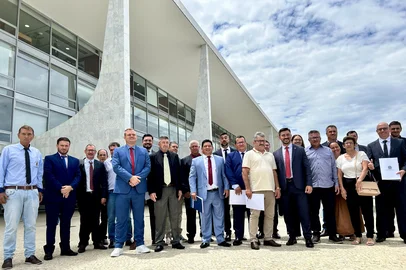 Uma grande comitiva composta por cerca de 70 prefeitos, vereadores e secretários, representando 52 municípios gaúchos, passou os últimos dois dias em Brasília para pleitear recursos e investimentos no RS. Quem articulou a caravana por ministérios e gabinetes parlamentares é o deputado estadual Adão Pretto (PT).<!-- NICAID(16004854) -->