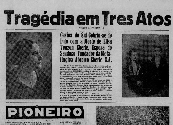 Jornal Pioneiro / reprodução