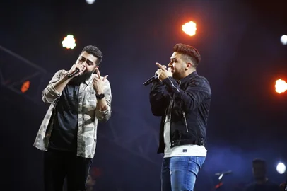 XANGRILÁ, RS, BRASIL, 02-02-2019: Show de Henrique e Julianol no Planeta Atlântida 2019, na SABA em Atlântida (FOTO FÉLIX ZUCCO/AGÊNCIA RBS, Editoria Segundo Caderno).<!-- NICAID(13942373) -->