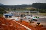 Taquari, RS, Brasil, 21/07/2022 - Foto da fase final de construção de pedágio na BR-287, km 47, em Taquari. Foto: Anselmo Cunha/Agência RBS<!-- NICAID(15154951) -->