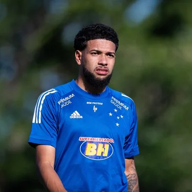 Treino do Cruzeiro - 18/01/2021Treino do Cruzeiro realizado nesta tarde, na Toca da Raposa 2, em Belo Horizonte. Na foto: Machado, volante emprestado pelo Grêmio ao Cruzeiro. Foto: Bruno Haddad/Cruzeiro