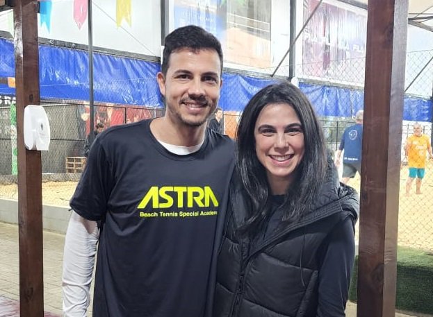 Nilmar e Laura Guimarães - Foto: Reprodução