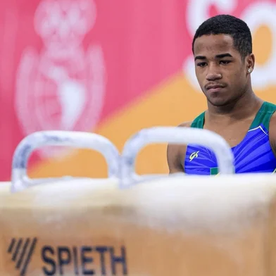 Ginasta Guilherme Augusto, morto em acidente de moto aos 20 anos. Atleta do Clube Pinheiros e promessa da modalidade.<!-- NICAID(16139559) -->