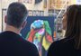 Qual será o destino da obra "Resiliência", de Eduardo Kobra, arrematada por casal gaúcho