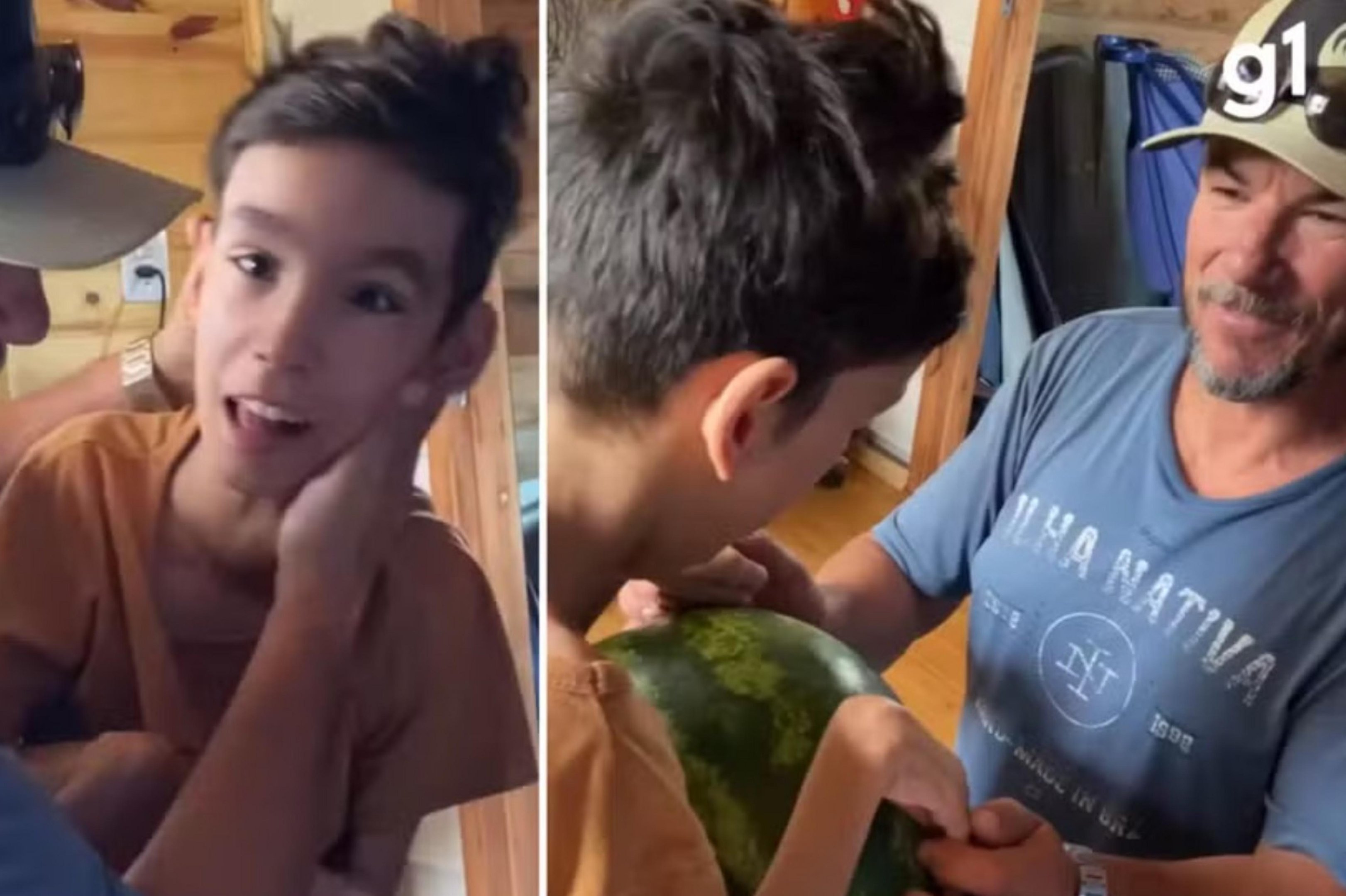 Menino com paralisia cerebral reconhece chegada do pai pela buzina do caminh&atilde;o em Rio Grande