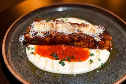 Spia bar e cozinha , destemperados , alameda bom fim , bom fim , drinks , steak tartar , korean chicken fried , nhoque , lasanha , lasanheta , pudim, vinagrete de frutos do mar, peixe<!-- NICAID(15516951) -->