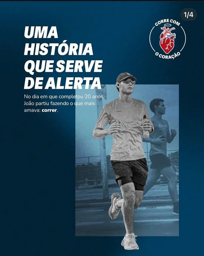 Divulgação ONG Corre com o Coração Divulgação ONG Corre com o Coração