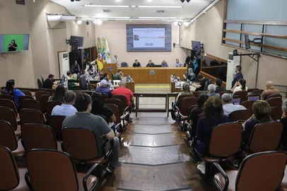 CAXIAS DO SUL, RS, BRASIL. 06-01-2025. Criação de 25 novos cargos para Câmara de Vereadores de Caxias do Sul é aprovada.<!-- NICAID(16198843) -->