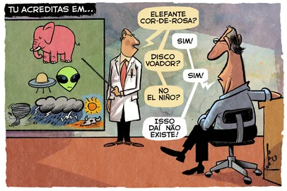 PORTO ALEGRE, RS, BRASIL, 28-07-2026: Charge do Fraga. Foto: Gilmar Fraga/Grupo RBS<!-- NICAID(16335924) -->