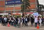 Enfermeiros de Caxias do Sul protestam contra suspensão do piso salarial