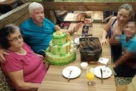 CACHOEIRINHA, RS, BRASIL - 06/04/2026 - Família Aguiar, desaparecida em Cachoeirinha (Foto: Reprodução/Arquivo pessoal)<!-- NICAID(16260016) -->