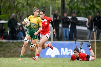Sinapsis Comunicación / Brasil Rugby/Divulgação Brasil x Chile, rugby sevens