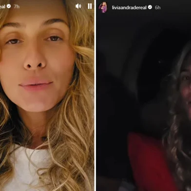 A apresentadora Lívia Andrade, do programa Domingão com Huck, da TV Globo, estava a bordo de um avião que precisou realizar um pouso de emergência na noite desta quinta-feira (29), em Jundiaí, no interior de São Paulo. <!-- NICAID(16048939) -->