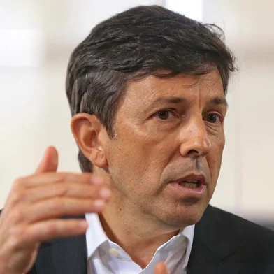 Porto Alegre , 18/07/2018 . Sabatina de Candidatos a presidente nas eleiçoes. Candidato João Amoêdo nos estúdios da GaúchaZH. Fotos Júlio Cordeiro , AG RBS<!-- NICAID(13653530) -->