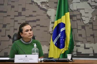 Comissão de Relações Exteriores e Defesa Nacional (CRE) realiza reunião semipresencial para discutir e deliberar as emendas da comissão ao PLOA/2021 (PLN 28/2020), que "estima a receita e fixa a despesa da União para o exercício financeiro 2021". Em pronunciamento, à mesa, senadora Kátia Abreu (PP-TO).<!-- NICAID(14745212) -->