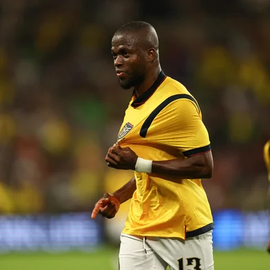 United States v Ecuador - International FriendlyAUSTIN, TEXAS - OCTOBER 10: Enner Valencia #13 of Ecuador celebrates after scoring the team's first goal during an international friendly match between United States and Ecuador at Q2 Stadium on October 10, 2025 in Austin, Texas.   Omar Vega/Getty Images/AFP (Photo by Omar Vega / GETTY IMAGES NORTH AMERICA / Getty Images via AFP)Editoria: SPOLocal: AustinIndexador: OMAR VEGASecao: soccerFonte: GETTY IMAGES NORTH AMERICAFotógrafo: CONTRIBUTOR<!-- NICAID(16144054) -->