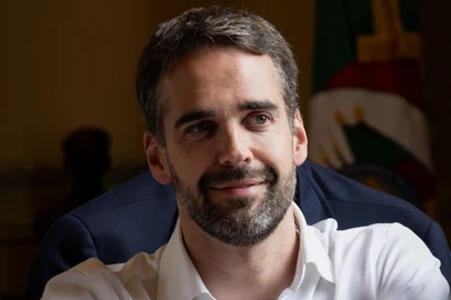 Governador Eduardo Leite, no Palácio Piratini<!-- NICAID(15965526) -->