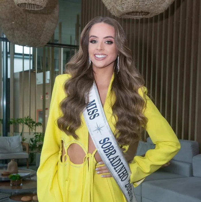 Antares Martins / Miss Universe Rio Grande do Sul / Reprodução Antares Martins / Miss Universe Rio Grande do Sul / Reprodução