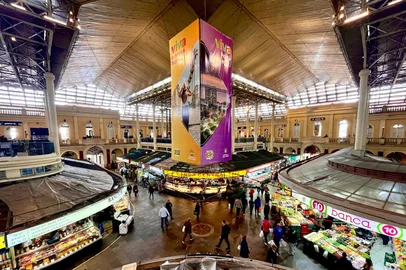 Com restrição de propaganda, prefeitura busca empresa para instalar telões de LED no Mercado Público de Porto Alegre<!-- NICAID(16109537) -->