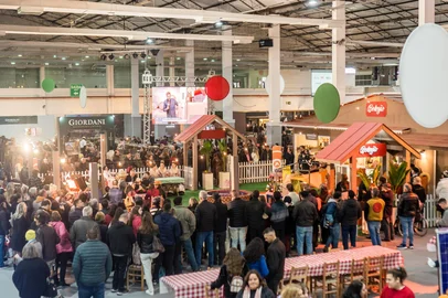 Jornal do Almoço na Expobento Fenavinho de 2024.<!-- NICAID(16057935) -->