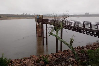 Nível da Barragem da Sanga Rasa sobe após chuva em Bagé<!-- NICAID(16330799) -->