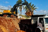 Porto Alegre, RS, Brasil - 29/07/2025: A Prefeitura iniciou nesta terça-feira, 29, a reabertura da comporta 12 - que conecta a rua Voluntários da Pátria à avenida Castelo Branco, na altura da avenida Cairú, no 4º Distrito. <!-- NICAID(16090245) -->