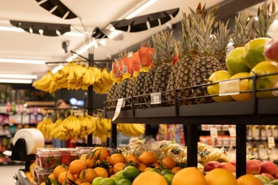 DK Digital / Divulgação Filial do Mercado São Lucas, em Garibaldi. <!-- NICAID(16361740) -->