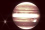 Júpiter é registrada pelo telescópio James Webb.FOTO: NASA, ESA, CSA, and B. Holler and J. Stansberry (STScI) / Divulgação<!-- NICAID(15149385) -->