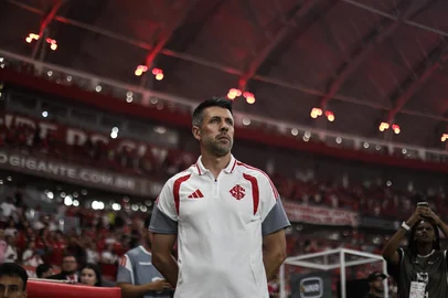 PORTO ALEGRE, RS , BRASIL, 25-01-2026: Internacional x Grêmio, clássico GRE-NAL número 449, válido pela quinta rodada do Gauchão 2026, realizado no estádio Beira-Rio. Foto: Renan Mattos/Agência RBS<!-- NICAID(16211305) -->