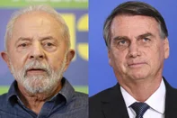 Lula e Bolsonaro<!-- NICAID(15249095) -->