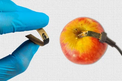 Sensor de papel detecta agrotóxico em alimentos de modo rápido e barato - Foto: Acervo dos pesquisadores/Agência FAPESP/Divulgação<!-- NICAID(15370601) -->