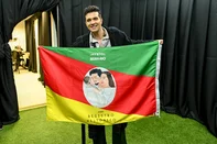 Luan Santana, presentes do Beira-Rio<!-- NICAID(16301144) -->