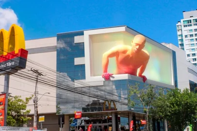 Imobi instalará painel 3D em shopping na Avenida nilo Peçanha, em Porto Alegre<!-- NICAID(15828257) -->