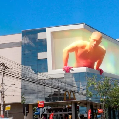 Imobi instalará painel 3D em shopping na Avenida nilo Peçanha, em Porto Alegre<!-- NICAID(15828257) -->