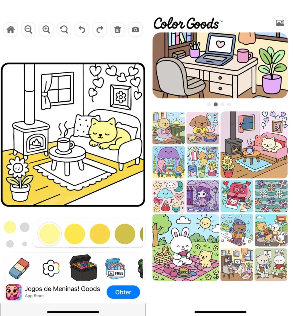 Os melhores aplicativos para pintar Bobbie Goods online | Atlântida
