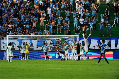 CAXIAS DO SUL, RS, BRASIL, 01/03/2025. Gauchão 2025 - Juventude e Grêmio - Alfredo Jaconi. (Neimar De Cesero/Agência RBS)<!-- NICAID(15986820) -->