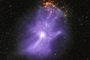 NASA X-ray Telescopes Reveal the “Bones” of a Ghostly Cosmic Hand. - Nasa/Divulgação<!-- NICAID(15583957) -->