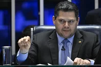 presidente do Senado Federal, senador Davi Alcolumbre (União-AP) - em pronunciamento.<!-- NICAID(16298685) -->