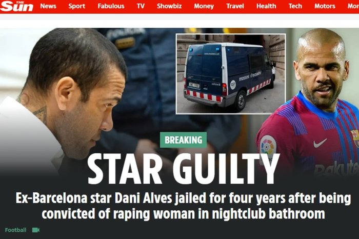 www.thesun.co.uk/ / Reprodução