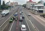 Começam obras que bloqueiam uma faixa da BR-116 em Canoas