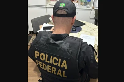 BAGÉ. 11.09.2026. A Polícia Federal deflagrou, nesta sexta-feira (11/9), a Operação Prior II, com o objetivo de aprofundar a investigação sobre possíveis desvios de recursos públicos destinados à saúde e de apurar eventual interferência criminosa em novas licitações do município sul-rio-grandense de Bagé.Imagem PF.<!-- NICAID(16363683) -->