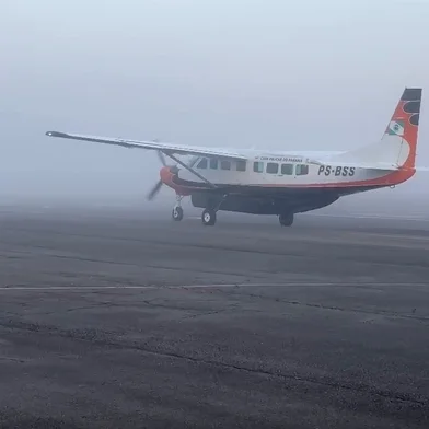 Após ser cancelado em função de neblina, voo que leva corpo de menina morta em cânion na Serra decola