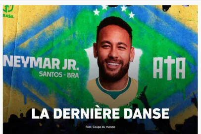 L'Equipe / Reprodução Capa do jornal francês
