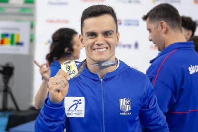 Caio Souza, ginástica artística