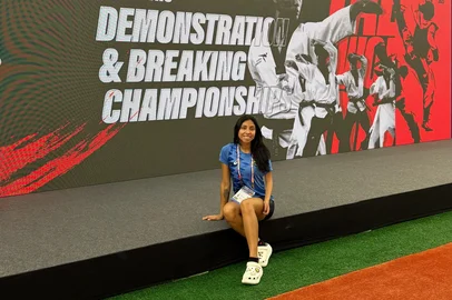 A paratleta da Associação Caxiense de Taekwondo (ACTKD), Maria Eduarda Machado Stumpf, está na Coreia do Sul para representar a seleção brasileira no World ParaTaekwondo Open Challenge 2025, uma das competições mais importantes da temporada na modalidade.<!-- NICAID(16077764) -->