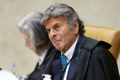 Ministro Luiz Fux duranteSessão plenária do STF. Foto: Andressa Anholete/STF<!-- NICAID(15897538) -->