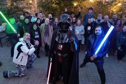 Conselho Jedi RS faz evento para celebrar a saga Star Wars no Quarto Distrito<!-- NICAID(15848570) -->