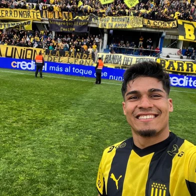 Matías Arezo, atacante do Peñarol<!-- NICAID(15536935) -->
